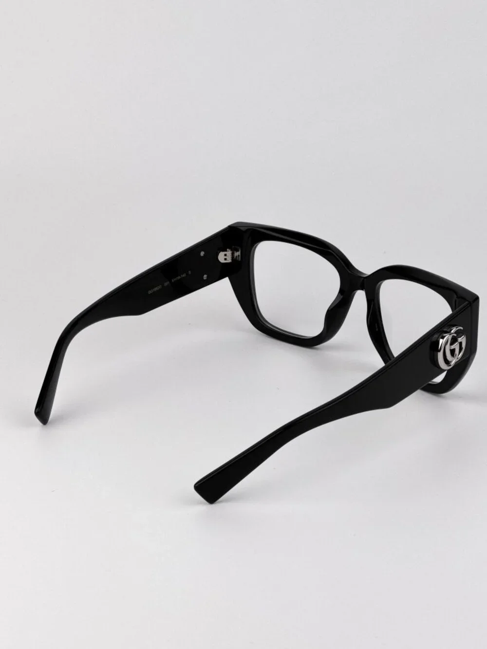 Gucci GG1952O 001 Square Eyeglasses – Shiny Black | Women’s Designer Frames